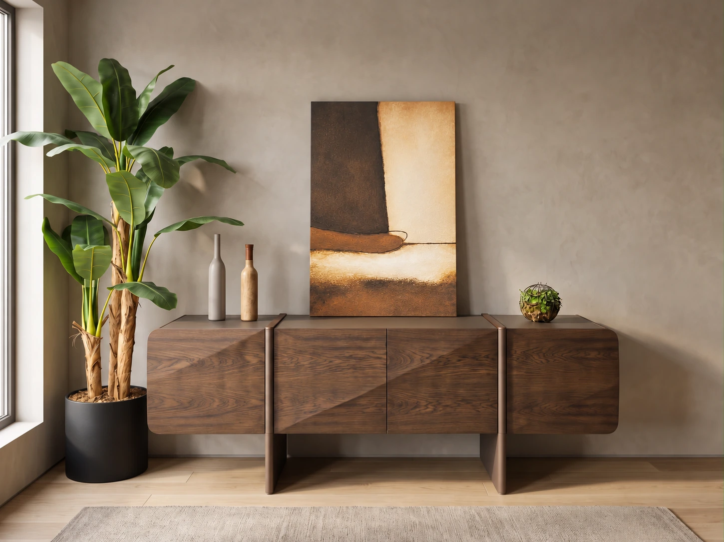 Orion Sideboard · Dunkle Eiche